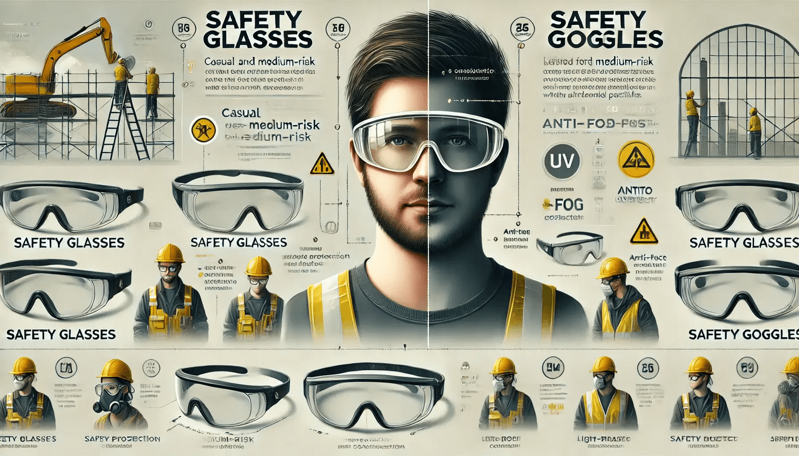 Safety Glasses vs. Goggles