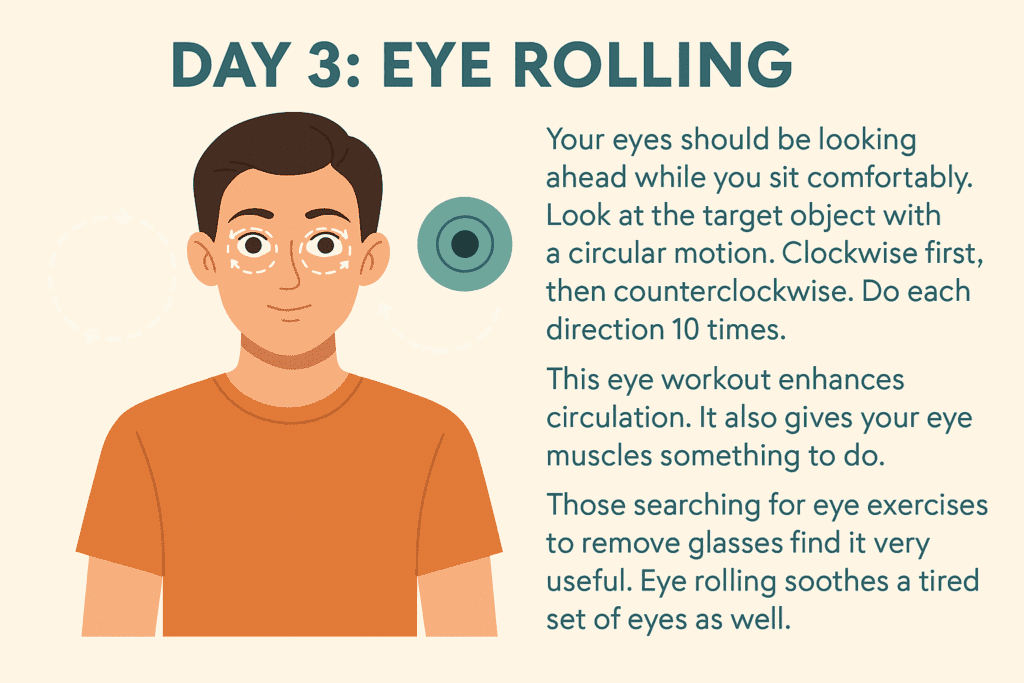 Day 3 Eye Rolling
